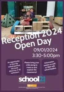 Reception Open Day - January 2024 cover
